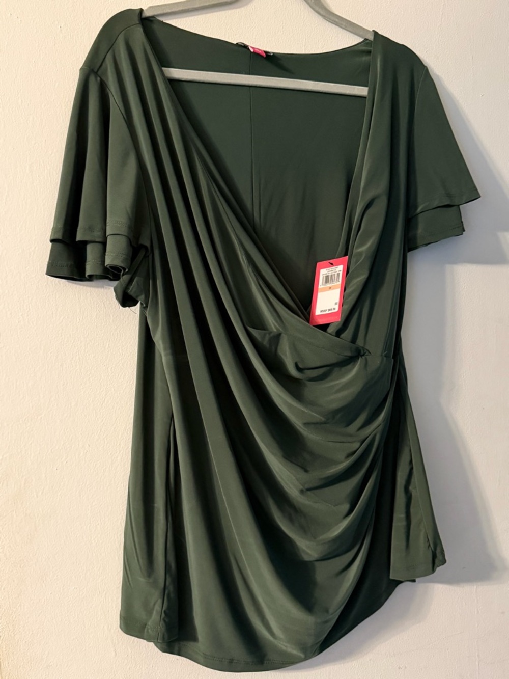 Vince Camuto Surplice V-Neck Top - Picture 5 of 5